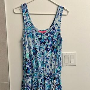 Lilly Pulitzer Blue Romper